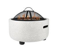 Streetwize MGO Garden Firepit & BBQ 45x34cm Cream
