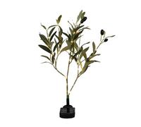 Gardenwize Olive Tree Solar Lights With Warm White Led's