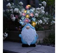 Gardenwize Solar Powered Blue Gonk Stake Light with LEDs Gardenwize Blue