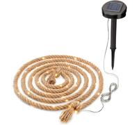 Gardenwize Pack Of 2 Garden Outdoor 4M Decorative Solar Rope String Light