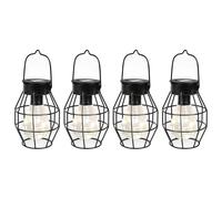 Streetwize Lantern String Lights – Timeless Caged – One Set – Black