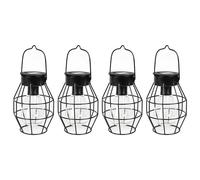 Streetwize Timeless Caged Lantern String Lights One Set Black