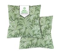 Gardenwize Pair Of Outdoor Garden Sofa Chair Furniture Scatter Cushions- Floral