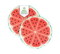 Gardenwize Pair of Outdoor Scatter Cushions - Watermelon Design