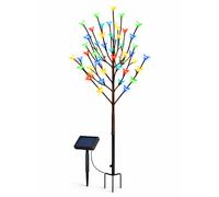 Gardenwize 120Cm Solar Powered Cherry Flower Tree Lights