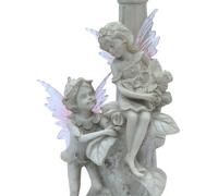Streetwize Solar Fairies Under Lamp Post, Grey
