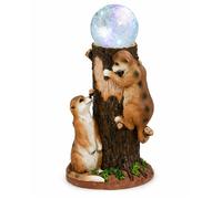 Streetwize Solar Meerkat Colour Changing Ball Light