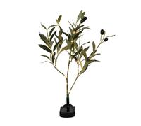Gardenwize Solar Olive Tree Stake Light - Warm White LED Garden Light in Green Gardenwize Green