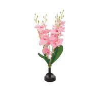 Gardenwize Solar Orchid Stake Light - 30 LED Garden Flower Light in Pink Gardenwize Pink