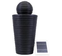 Gardenwize Solar Plinth And Ball Water Feature