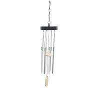 Gardenwize - Solar Powered Colour Changing Wind Chime, 4 Cylinder Colour Changing, No Running Costs, Decorative Garden Lights (GW296)