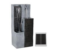 Gardenwize Solar Powered Harmony Pillars Solar Water Feature