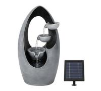 Gardenwize Solar Powered Infinity Loop Solar Water Feature