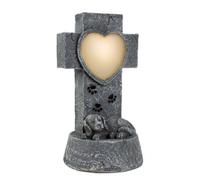Gardenwize Solar Powered Led Dog Memorial Remembrance Ornament Light Decorative Decking Light
