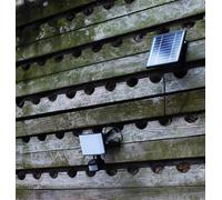 Gardenwize Solar-Powered Motion Sensored Bright LED Security Flood Light, none