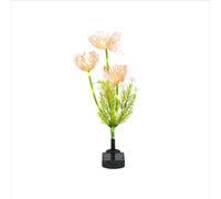 Gardenwize Spider Lily Solar Stake Lights - 30 Warm White LED Garden Light