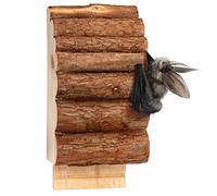 Gardigo Bat Box 90536 Natural Wood Colour, Bat Hotel, Nesting Box