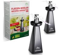 Gardigo Fly Repellent with Wasp Repellent Tray Set of 2 | Repels flies and wasps | Wasp repellent by scent | Fly repellent, fly repellent, wasp repellent