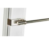 Gardinenbox Denver KlemmFix 20190931 Clamping Rod Metal Extendible 45-75 cm Stainless Steel 8/10 mm Mounting without Screws or Drilling