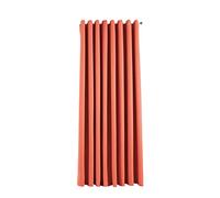 Gardinenbox NewYork Opaque Coral Curtain H x W 225 x 295 cm Pack of 1 Thermal Blackout Curtain Blackout Eyelet Sound-Absorbing Oeko-Tex UV Protection Tieback 201920600