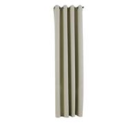 Gardinenbox NewYork Opaque Curtain Beige H x W 225 x 140 cm Pack of 1 Thermal Blackout Curtain Blackout Eyelet Sound-Absorbing Oeko-Tex UV Protection Tieback 201920600