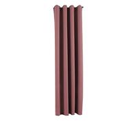 Gardinenbox NewYork Opaque Curtain Dusky Pink H x W 245 x 140 cm Pack of 1 Thermal Blackout Curtain Blackout Eyelet Sound-Absorbing Oeko-Tex UV Protection Tieback 201920600