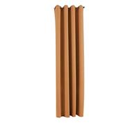 Gardinenbox NewYork Opaque Curtain Orange H x W 225 x 140 cm Pack of 1 Thermal Blackout Curtain Blackout Eyelet Sound-Absorbing Oeko-Tex UV Protection Tieback 201920600
