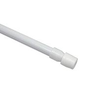 Gardinia 2 Pcs Plastic window for curtain rail which CAN be twisted to remove, White 35 CM - 45 CM