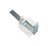 Gardinia 2 Sets White Metal Plastic Curtain Rail Brackets Wall Mounted Brackets 10cm Length 274