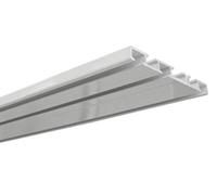 Gardinia Aluminium Curtain Rail 3-Track White 150 cm