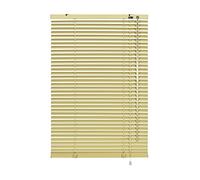 Gardinia Aluminium Venetian Blinds, Visibility, Light and Glare Protection, Wall and Ceiling Mounting, Mounting Kit Included, Aluminium Venetian Blinds, Beige, 80 x 175 cm (WxH)