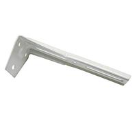 Gardinia Angle Bracket For 3-Track Panel Curtain Rails, Metal, White