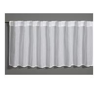 Gardinia Bistro Curtain Jacquard Voile White 140 x 45 cm