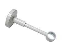 Gardinia Carrier Bracket Ø 20 mm 12, Metal, White, 12 cm