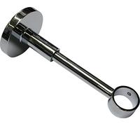 Gardinia Carrier Bracket Ø 20 mm Chrom 12, Metal, Chrome, 12 cm