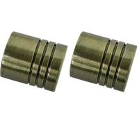 GARDINIA, brass antique, Ø 16 mm (Pack of 2)