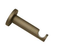 Gardinia Carrier 1-Track Open for Diameter 19 mm Cappuccino 9 cm Metal