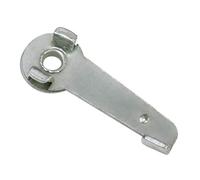 Gardinia Ceiling Support for Aluminium Rail 13 mm, Pack of 2, Includes Fixings, Metal, Galvanised
