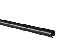 Gardinia Chicago Series 36323 Curtain Pole with Inner Rail I Diameter 20 mm Length 120 cm Metal Matt Black