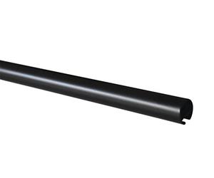 Gardinia Chicago Series 36323 Curtain Pole with Inner Rail I Diameter 20 mm Length 120 cm Metal Matt Black