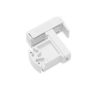 Gardinia Clamp Bracket For Roller Blinds, 2-Pack, White, Plastic, 7063