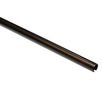 Gardinia Curtain Pole with Inner Rail I Diameter 20 mm Bronze 120