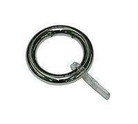 Gardinia Curtain Rings, ABS, chrome, 8 mm