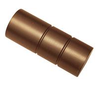 Gardinia Curtain Rod Finials, Aluminum Bronze, Ø 25 mm