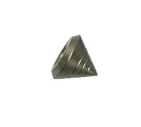 Gardinia Curtain Rod Finials, Aluminum Stainless Steel Finish, Ø 16 mm, 30098