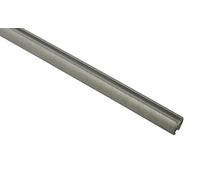 Gardinia Curtain Rod with Inner Rail II, Diameter 19 mm, Silver, 160 cm