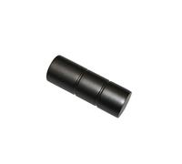 Gardinia Cylinder End Pin for Ø 16/19 mm, Black-Nickel Metal, 2 Pack