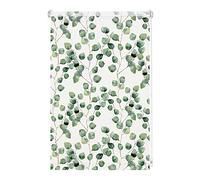 GARDINIA Digiprint Roller Blind, Isabella, Interlocking Fastening, Digital Print, Matte, Incl. Mounting Material, White/Pattern, 100 x 150 cm (WxH)