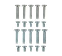 Gardinia Door Lock and Keep Plates M4 M5 Grub Screw Bolts Kit Bag 20