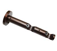Gardinia Bracket Ø 20 mm bronze 8/6, Metal, 8 x 8 x 0.02 cm